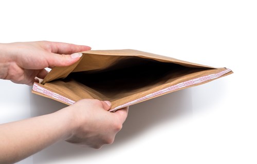 Koperta bąbelkowa papierowa H18 285x380+45-1szt