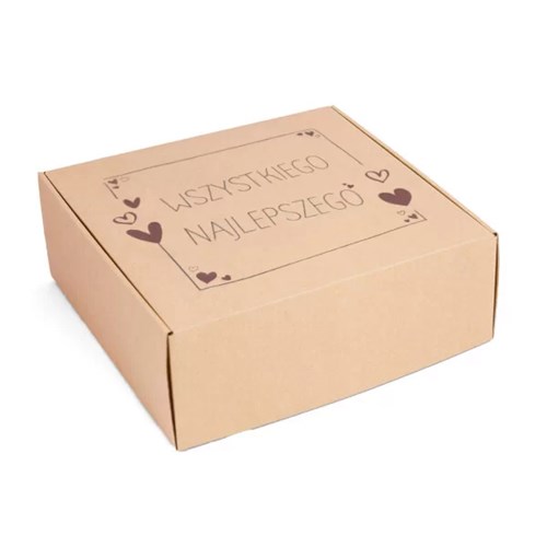 Karton wykrojnikowy ŻYCZENIA 300x300x110mm