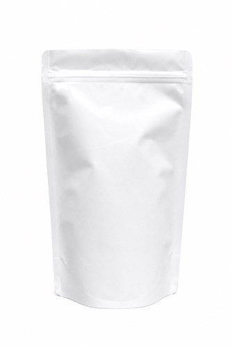 Doypack biały kraft 750 ml 160×80×270 mm ZIP Easy Open