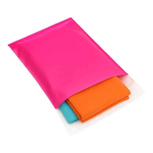 Foliopaki 320x450mm RÓŻOWE 50szt.