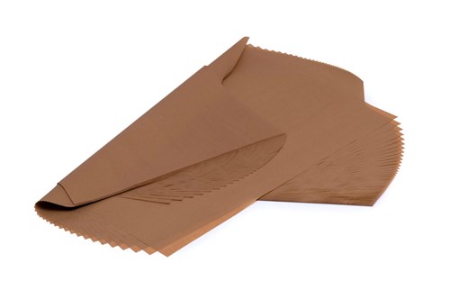 Bibuła gładka mocha mousse 50x70 cm 100 arkuszy