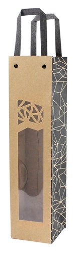 Torba 1 WINO Z OKNEM 95x91x385mm Ecru-Noir