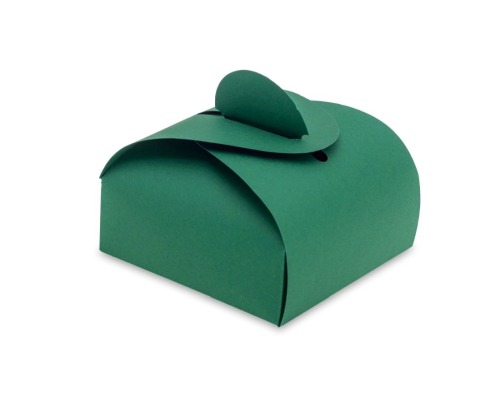 zielone opakowanie z tektury