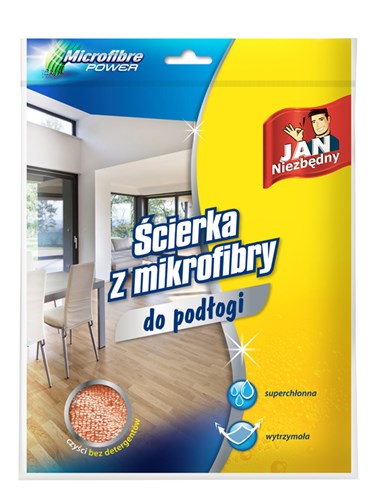JN Ściereczka z mikrofibry do podłogi 1szt