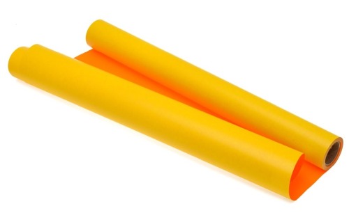 Papier Pakowy Kraft Żółto-Pomarańczow 70cm-25m 60g