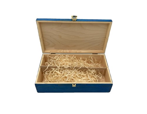 drewniane pudełko na wino