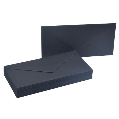 Koperty ozdobne DL CZARNE 220x110mm 50szt