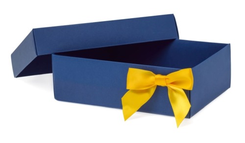 Kokarda satynowa 25mm - Żółty - 10szt