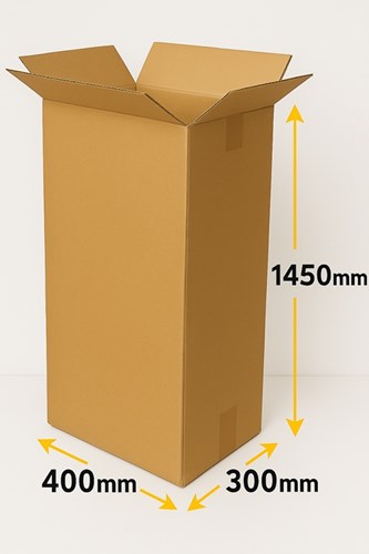 Karton Klapowy 400x300x1450mm B400 Wysyłkowy Podłużny Duży Fala B 400g
