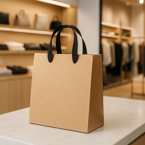 Torba papierowa Luxe Kraft EKO 115×65×150 mm – elegancja i ekologia