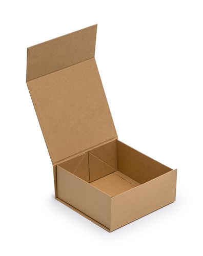 Pudełko Magnetyczne Kraft 200x200x90mm Pudełko Prezentowe Ozdobne