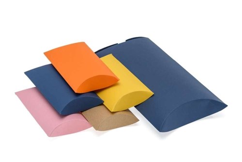 Pakiet Pudełko ozdobne Poduszka 135x100x30 Pudrowy S 10szt