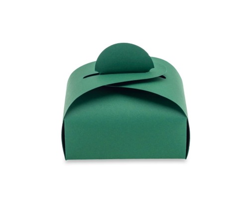 zielone opakowanie z tektury