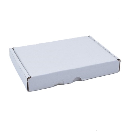 Biały karton fasonowy o wymiarach 210x155x30 do bezpiecznego transportu najcenniejszych przedmiotów