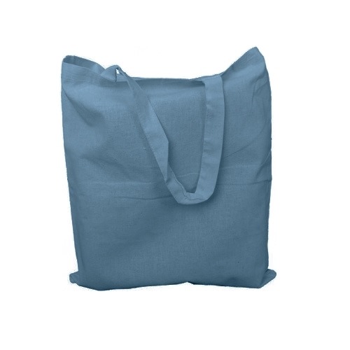 Niebieska torba bawełniana