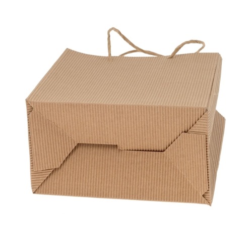 Torba z Tektury Karbowanej Sznurek