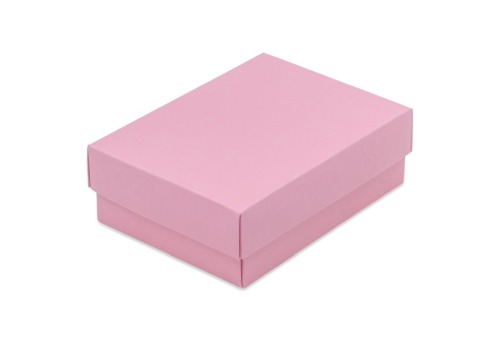 Pudełko ozdobne pudrowe różowe