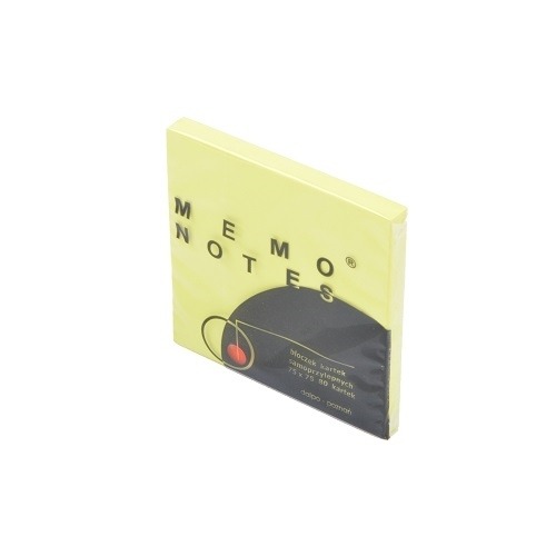 Karteczki samoprzylepne Memo Notes 75x75mm 80szt.