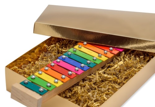 Pudełko Laminowane 250x180x70mm Złote