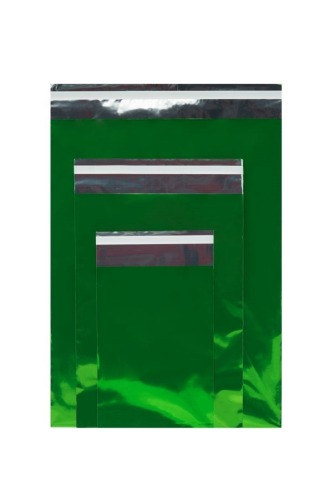 Zielone woreczki metalizowane