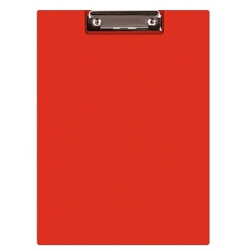 Clipboard PP podwójny Czerwony 1,2mm
