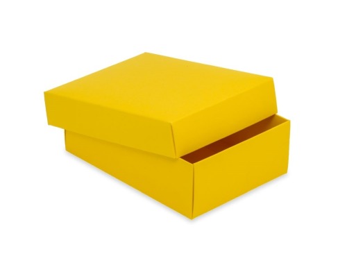 Pudełko prezentowe żółte