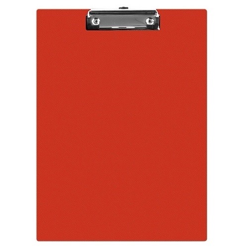 Clipboard PVC A5 czerwony