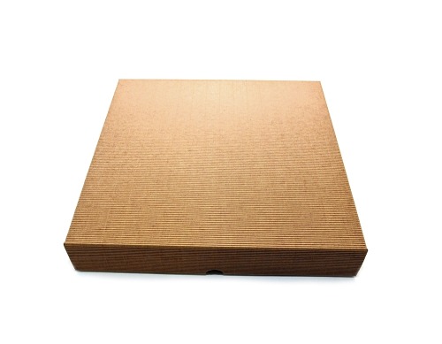 Pudełko karbowane 320x320x55mm wieczkowe