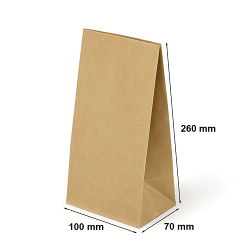 Torba Papierowa Ekologiczna Brązowa