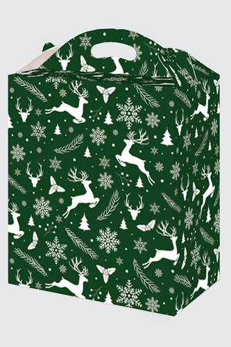 świąteczne opakowanie prezentowe