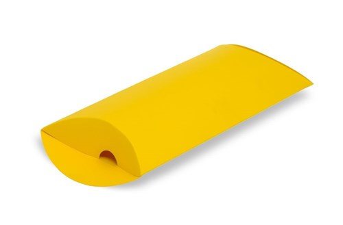 Pakiet Pudełko ozdobne Poduszka 250x165x50 Żółte L10szt