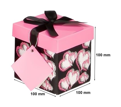 Pudełko składane 100x100x100mm XS K-803 PF1