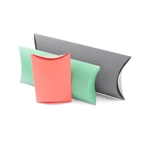 Pakiet Pudełko ozdobne Poduszka 250x165x50 Czarne L 10szt