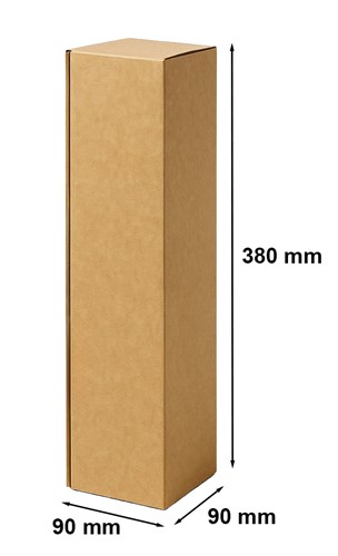 Karton prezentowy na wino 380x90x90mm PURE