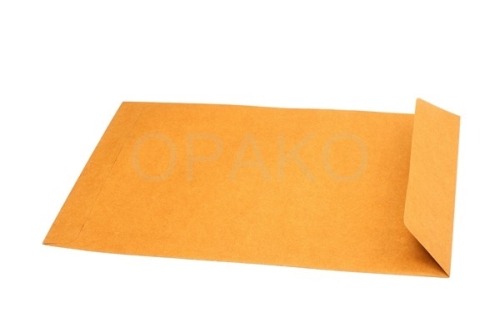 brązowa koperta C5 z paskiem