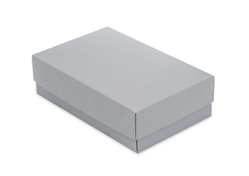 szare opakowanie tekturowe