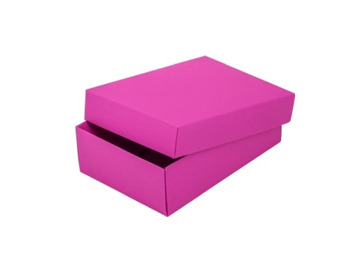 Pudełko ozdobne S 140x100x47mm Różowe