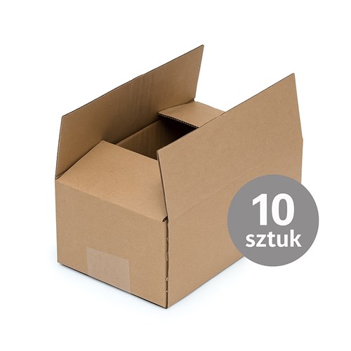 karton klapowy, pudełko tekturowe, karton 200x100x80, karton B320, pakiet 10 sztuk