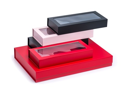 Pudełko Magnetyczne Czerwone 500x340x70mm (zew) XL