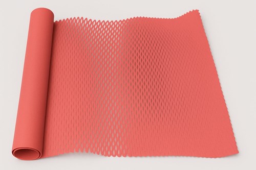 Plaster miodu czerwony 50cm/10mb – papier eco idealny do florystyki