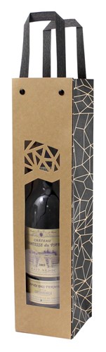 Torba 1 WINO Z OKNEM 95x91x385mm Ecru-Noir