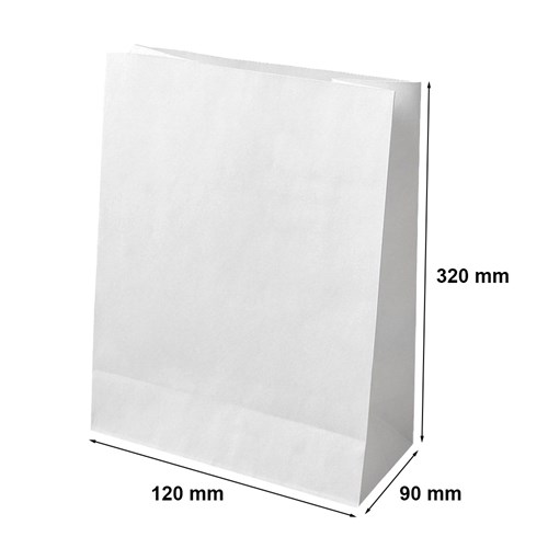 Torba papierowa klockowa