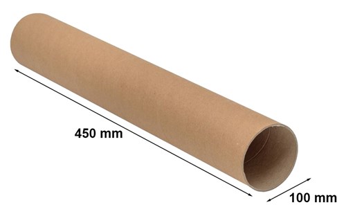 Tuba tekturowa okrągła 100/gr2/L450mm na wydruki formatu A2