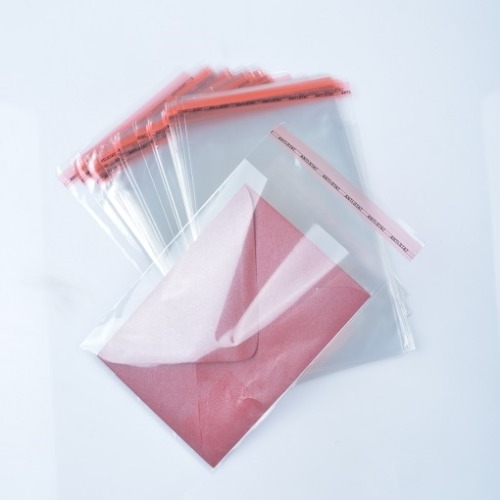 Woreczki foliowe z taśmą  200 x 250 mm