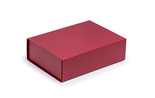 Pudełko Magnetyczne Bordowe 350x250x100mm Pudełko Na Prezent Ozdobne