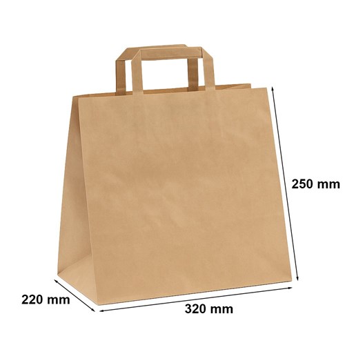 Torba Papierowa Brązowa 