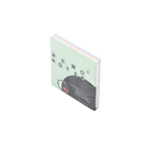 Karteczki biurowe Memo Notes 75x75mm Mix 100szt.