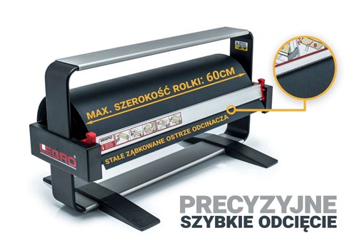 Legro Dyspenser do papieru pakowego 24/60cm +ząbki