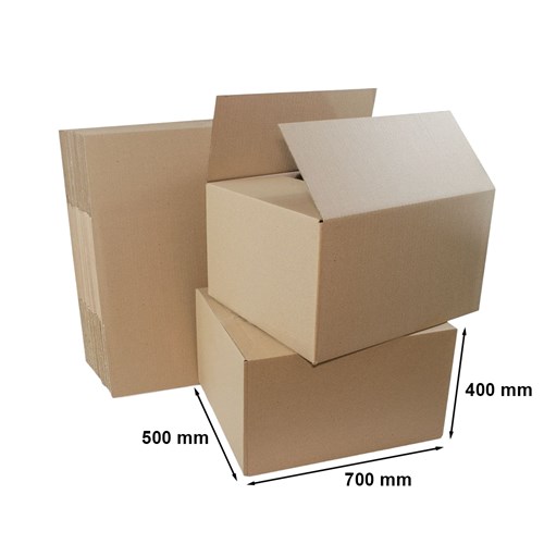 Kartony Klapowe 700x500x400mm, 10 sztuk