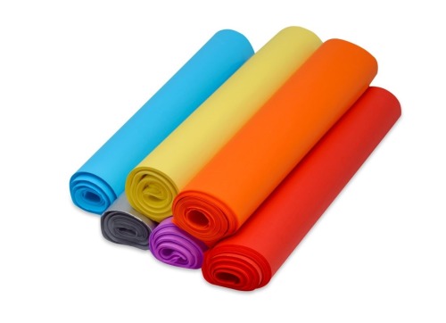 Różowa bibuła dekoracyjna gładka w arkuszach